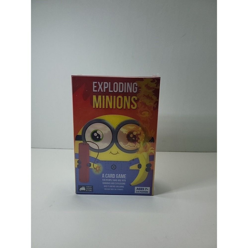 Exploding Kittens Exploding Minions Special Edition Card Game NIB - Picture 2 of 5